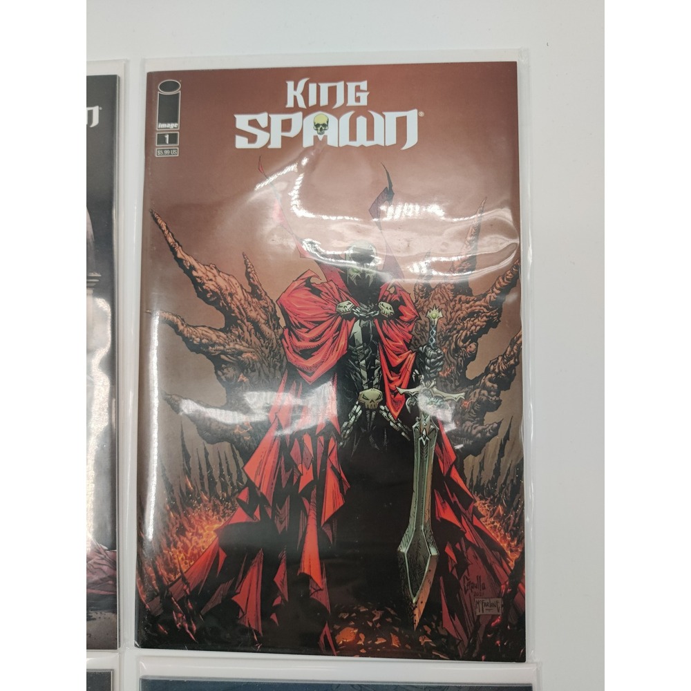 King Spawn 1 Image Comics 2021 Variant‎ Cover Lot A B C E Todd McFarlane 4 Books - Picture 3 of 5